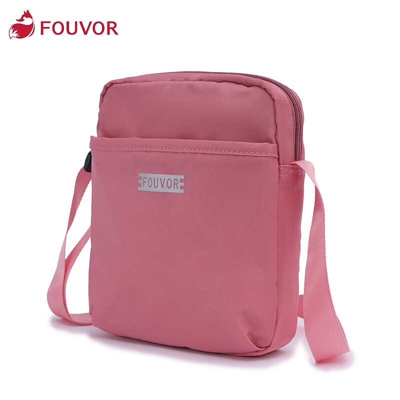 Fouvor Leuke Kleine Tas Vrouwelijke Vrouwelijke Tas Canvas Schoudertas Kleine Verse En Trendy Student Messenger Bag 2957-01