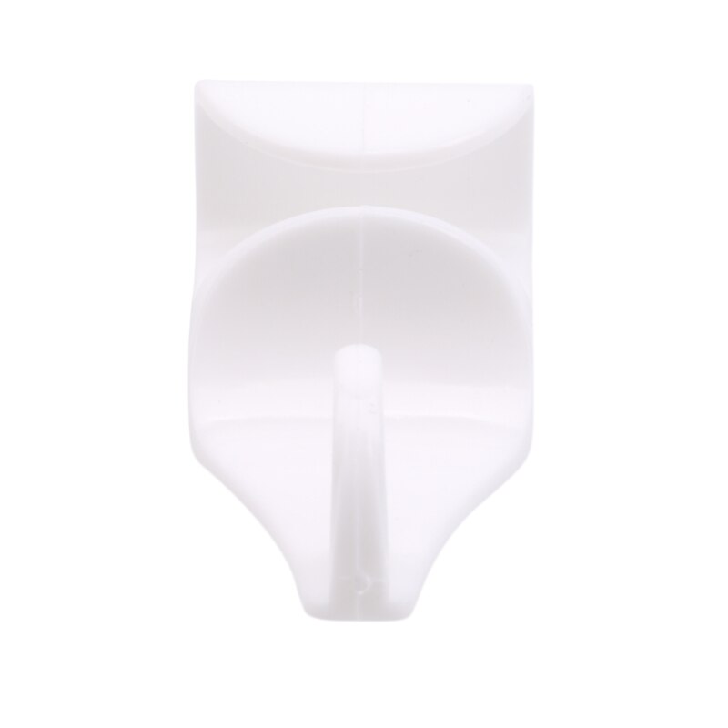 1pc wandopberghaken wastafelhangerhouder sterke zelfklevende haak voor thuis keuken badkamer opberging: Wit