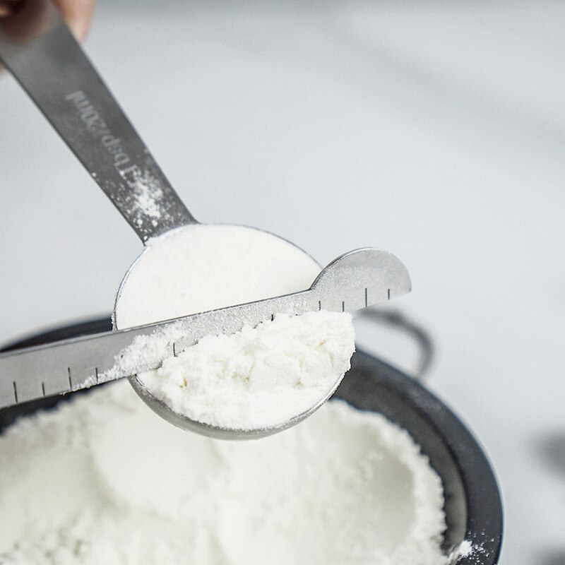 Ensemble de cuillères-mesure en acier inoxydable, ustensiles de mesure lourds pour la cuisine et la cuisson à la maison, pour faire des gâteaux