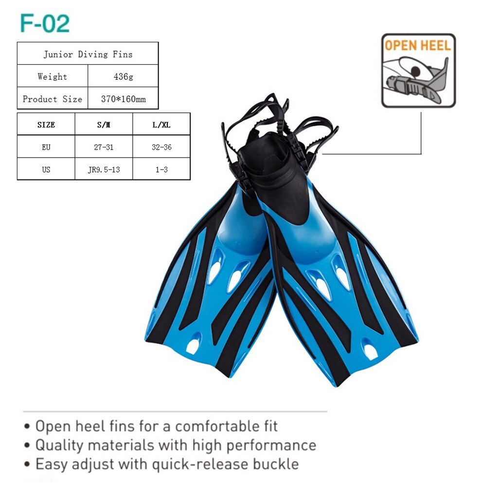 Underwater Scuba Diving Mask Snorkel Anti-Fog Goggles Glasses Diving Fin Snorkeling Set Safe Swimming Equipment