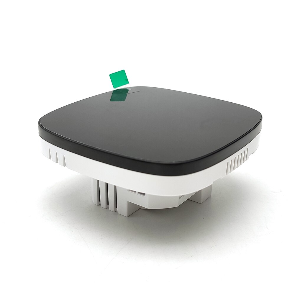 Termostato redondo Wifi, BHT-001 de calefacción, pantalla negra, botón táctil, controlador inteligente de calefacción por suelo radiante, aplicación Tuya
