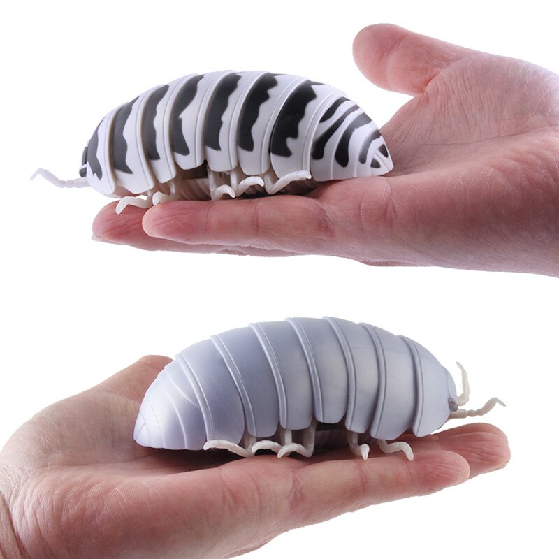 Funny Remote Control Insect Pillbug Plastic Infrared RC Bug Toys For Children Jokes Prank