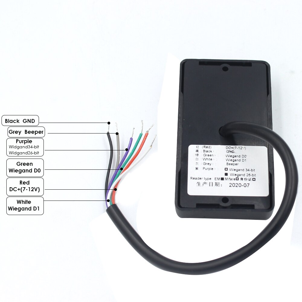 125khz Access Control RFID Card Reader IP65 Waterp... – Grandado