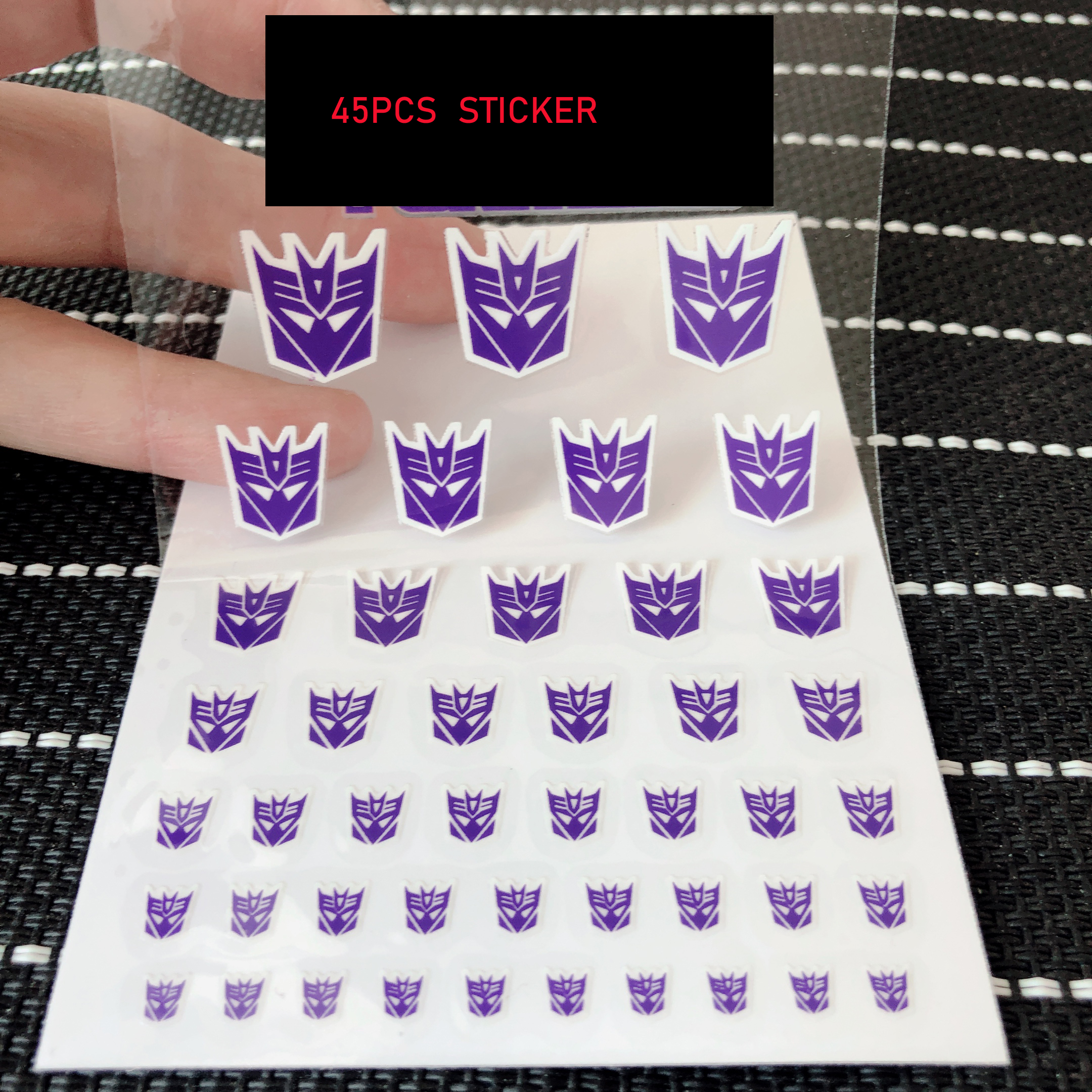 45Pcs Transformatie Robot Speelgoed G1 Sticker Symbool Decal Voor Custom Diy Speelgoed Accessoires Decoratie: 5