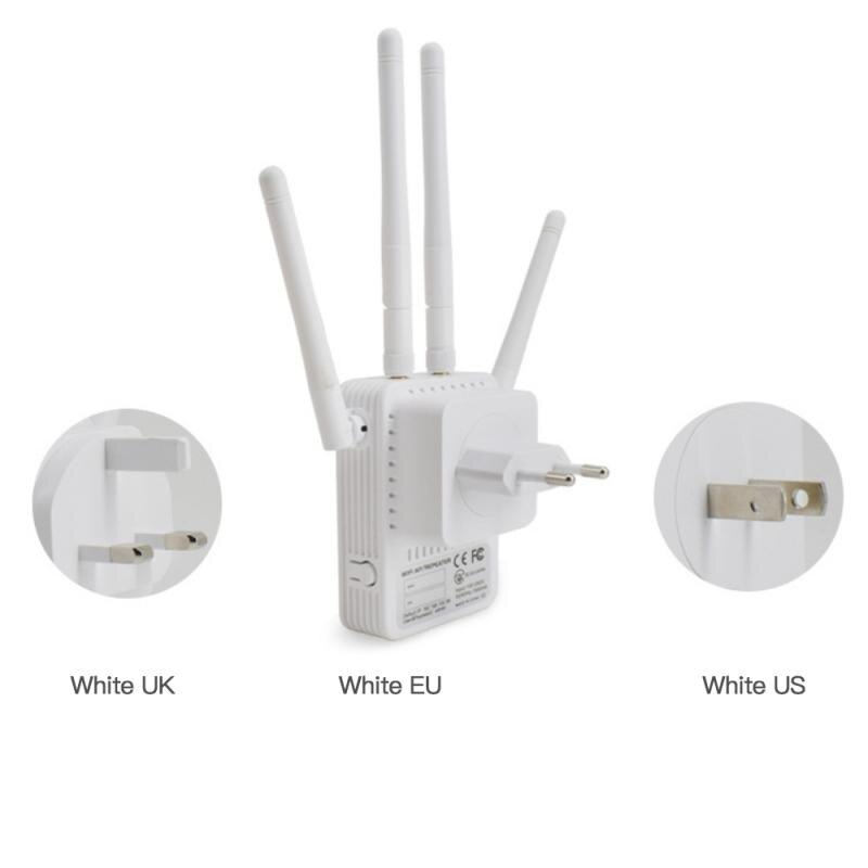 1200M Wireless Wifi Repeater Wifi Range Repeater Wifi Signal Amplifier 5G Router Extender AP Repeater Router In Home Office: EU  1200M