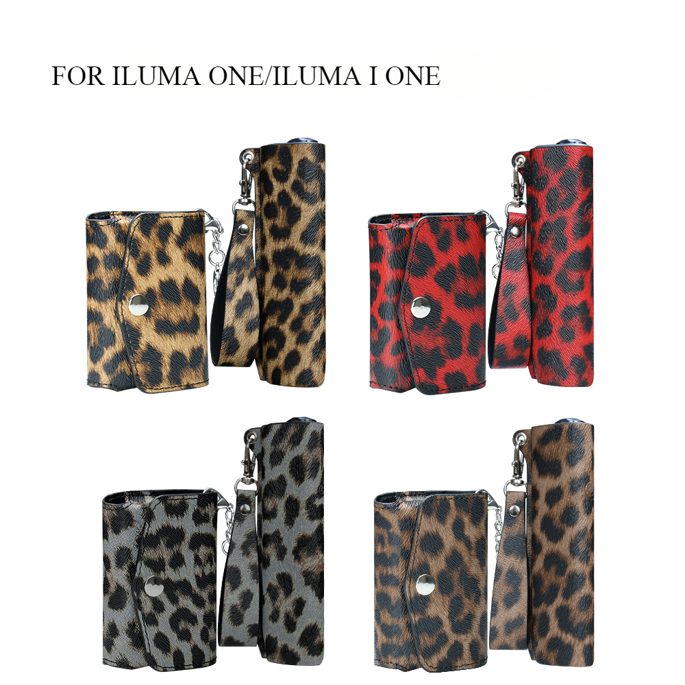 RUORUO E-Sigarettentas + Lederen Case voor IQOS ILUMA EEN Accessoires Skin Cover voor ICOS Iluma I Een Accessoires