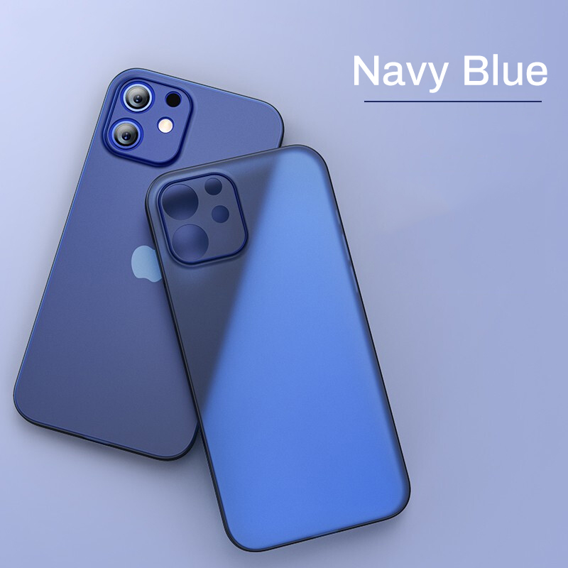 0.3Mm Ultra Dunne Matte Pp Case Voor Iphone 15 Pro Max Cover Voor Iphone 15 Plus 15pro Max Clear Hard Pc Hoesjes: Katoenen stof / Blauw