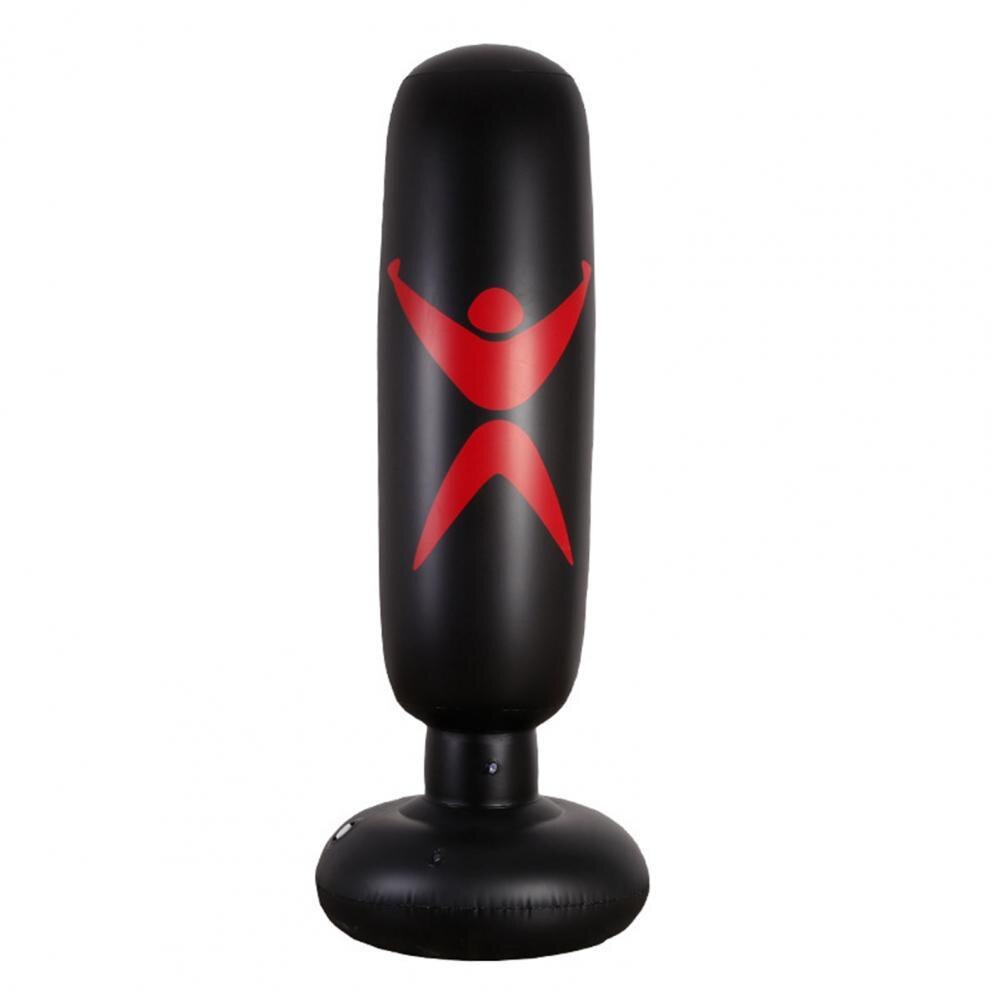 Boxing Sandbag Inflatable Punching Box Bag Portable PVC 160cm Safety Boxing Punch Kicking Bag for Taekwondo: Default Title