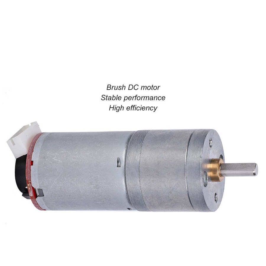 coffee machine Die-Cut Machine Gear Motor DC with Encoder Brush DC Motors Reducer Copper Stainless Steel GA25‑370