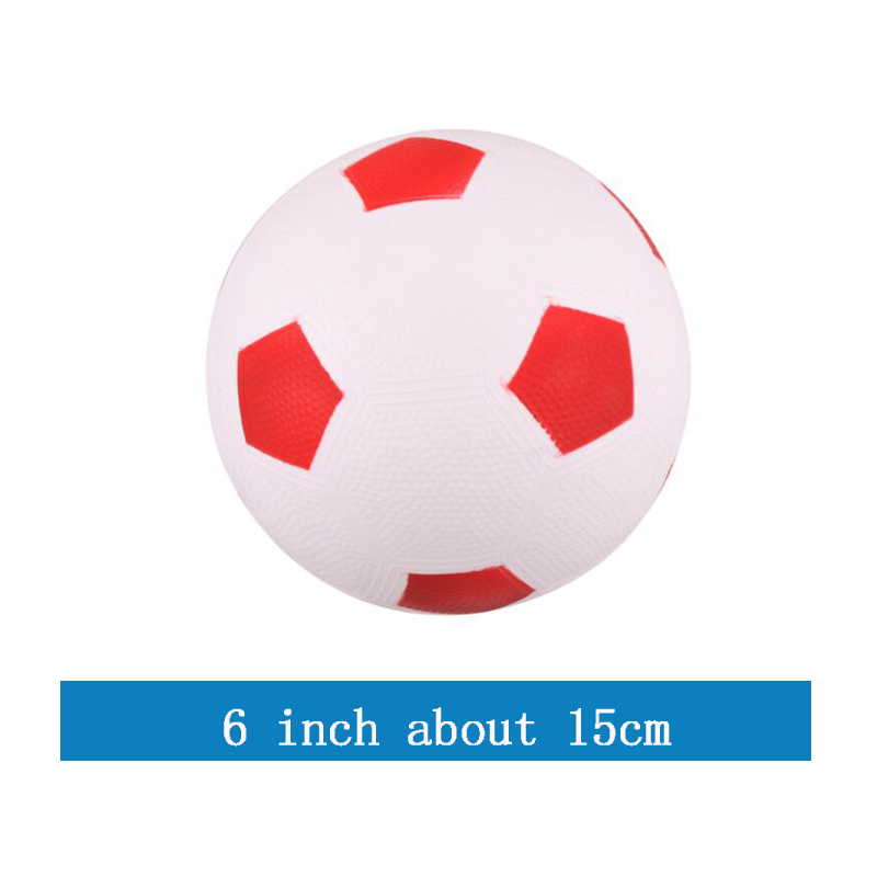 Rubber Balls For Kids 6 Inch Football Basketball Soccer Children Sport Games Kinder Spielsachen Juguetes Deportivos Para Niños: Silver