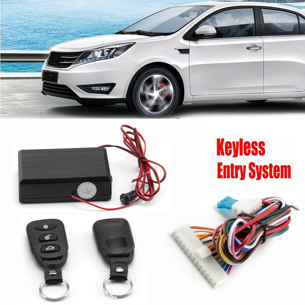 1 Full Set Universal Car Remote Trunk Release Cent... Grandado