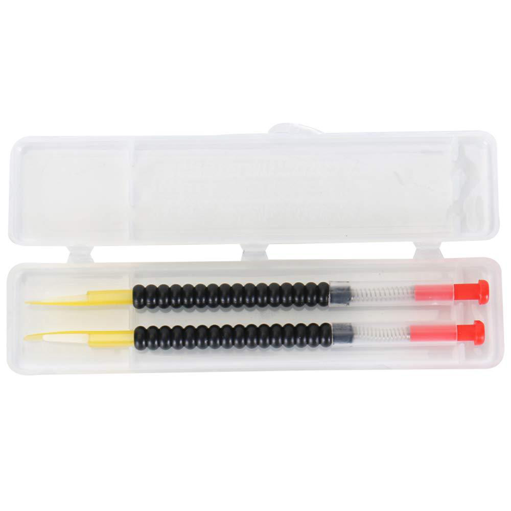 Aguja de injerto de abejas, pasador cambiante de transferencia de Larva, abeja, recoger insectos, mover gusanos, suministros de herramientas de plástico, 3 cajas/6 piezas