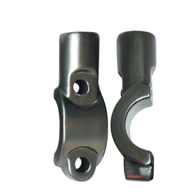 2 stk universal 7/8 tommer 22mm styr motorcykelbremse hovedcylinder spejlklemmer  m10*1.25mm til 19 rcs radial bremsepumpe: Mørkegrå
