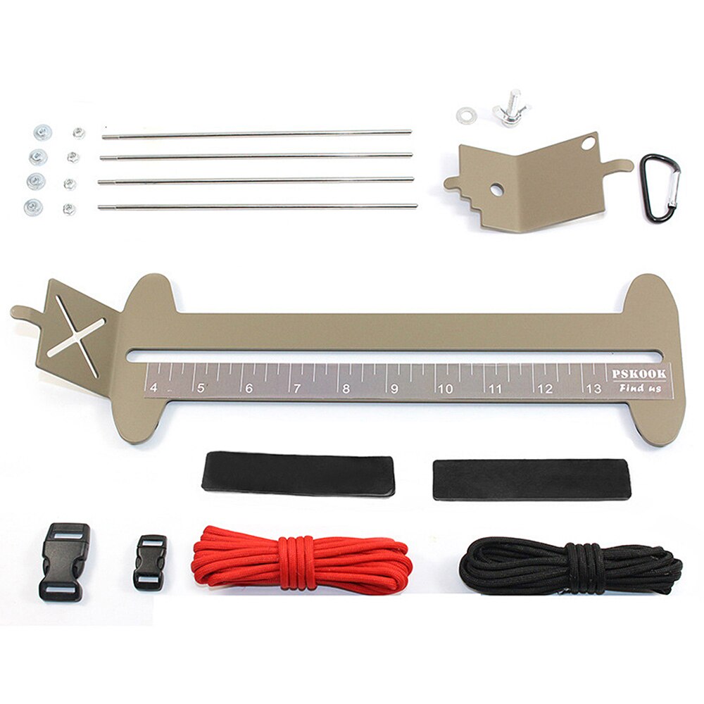 Paracord Armband Jig Kit Paracord Tool Kit Weven Diy Maker Tool Met Geen Slip Rubber Voeten Van 4 Inch Tot 13 Inches Lange