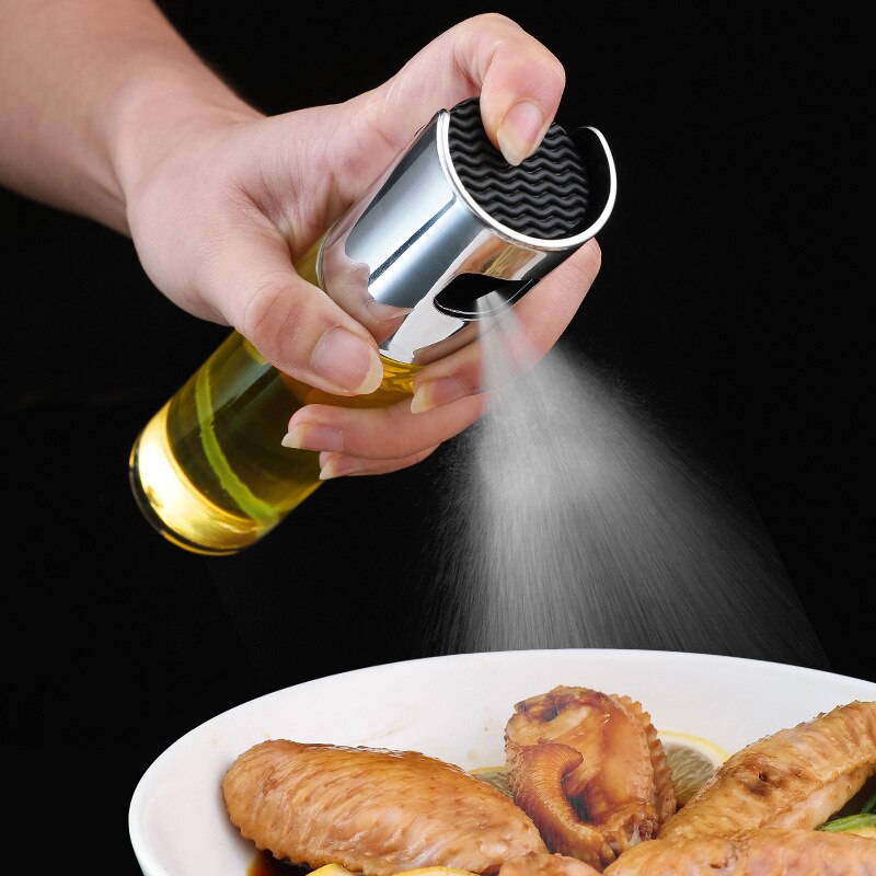 sprühen Flasche Glas Olivenöl Pumpe Sauciere BBQ Grill Spritzgerät BBQ Kochen Backen Essig sprühen Flasche Küche Werkzeuge