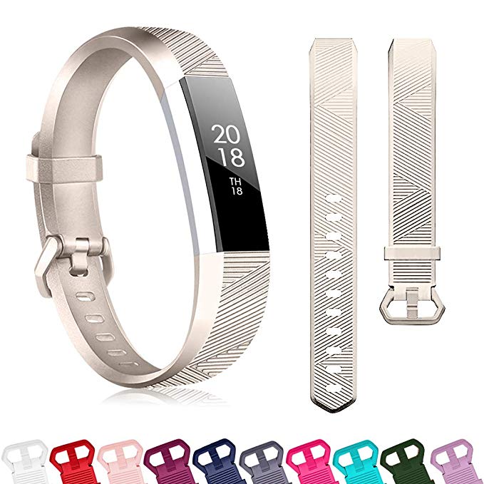 Rose Gold Band For Fitbit Alta HR / Fitbit Alta Smart Watch Wrist Strap For Fit bit Alta HR Small Large Bracelet: 2 / S