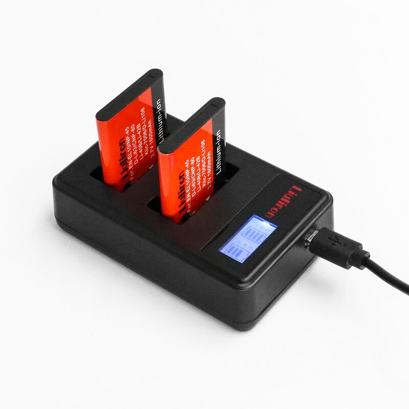 Batería de 1800mAh EN-EL10 EN EL10 LI-42B LI 42B 40B para nikon OLYMPUS U700 U710 FE230 FE340 FE290 FE360