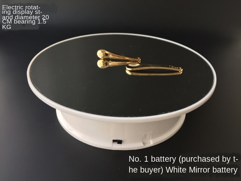 Photography Turntable Live Video Filming Rotating Power-driven Rotation Display Stand Product Rotating Disc Adjustable Speed