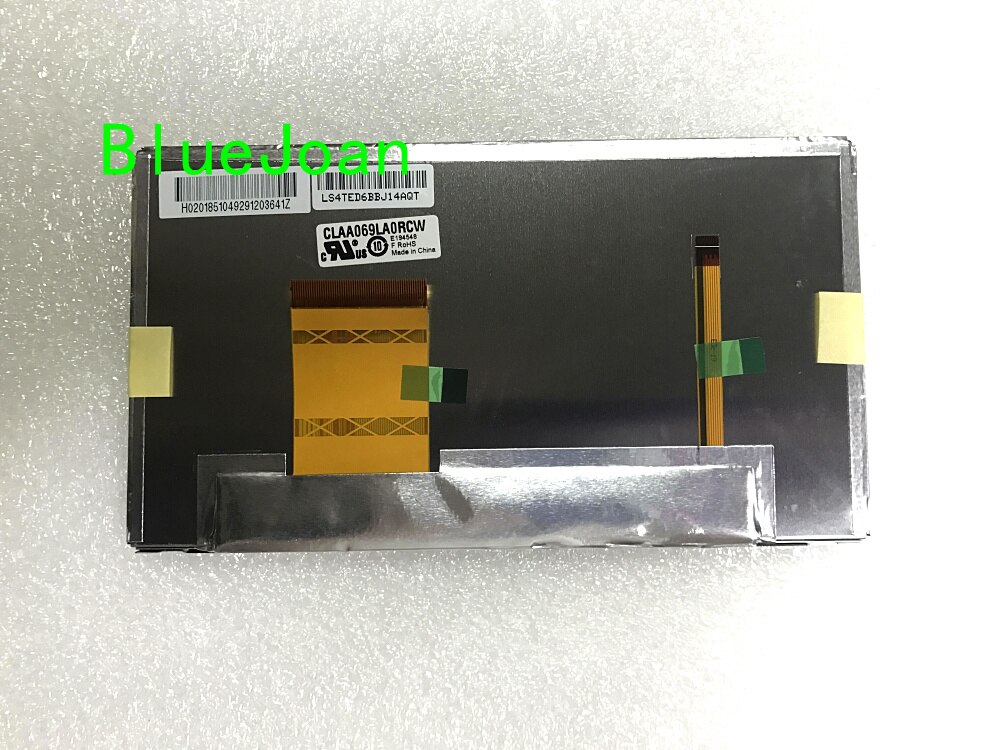 Original 6.9" inch LCD screen display CLAA069LA0HCW CLAA069LA0DCW CLAA069LA0PCW with touch for car GPS monitor