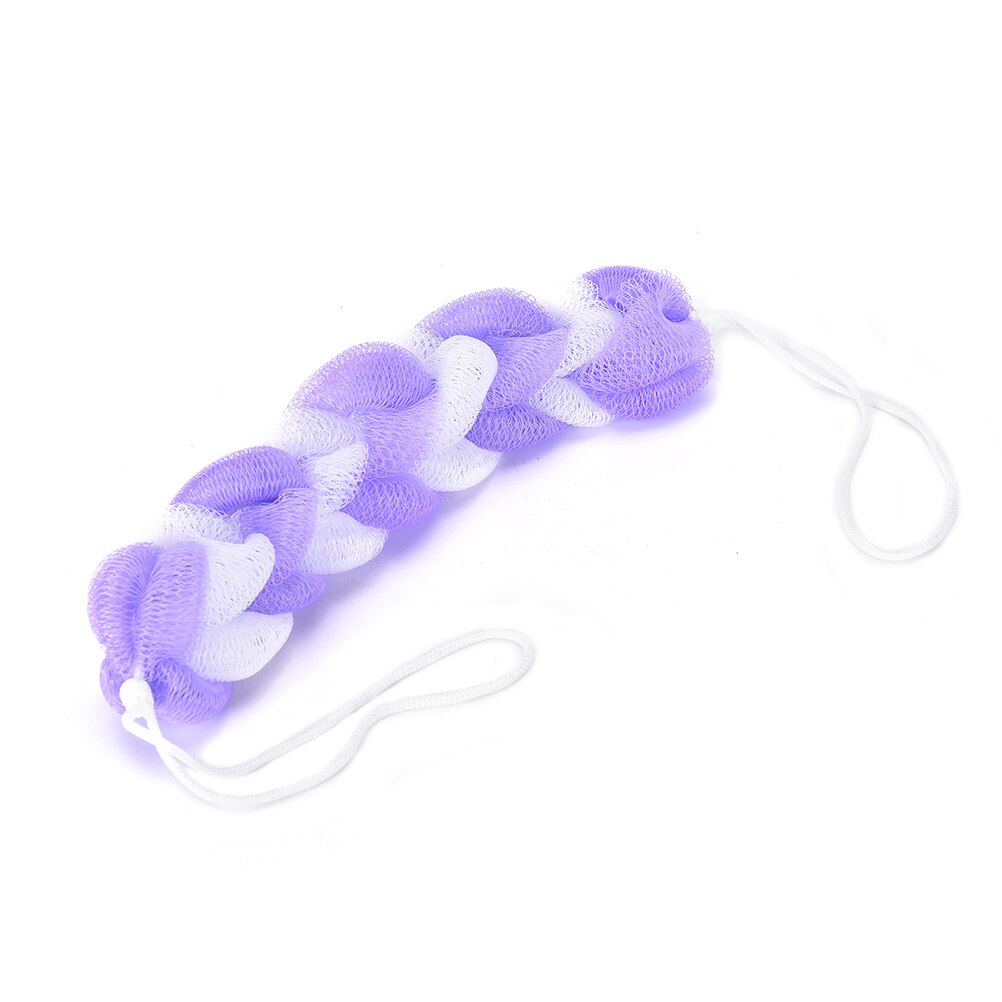 Loofah Bloem Bad Bal Tubs Cool Riem Handdoek Scrubber Body Reinigen Mesh Douche Wassen Spons Bad Borstel Voor Kids Baby