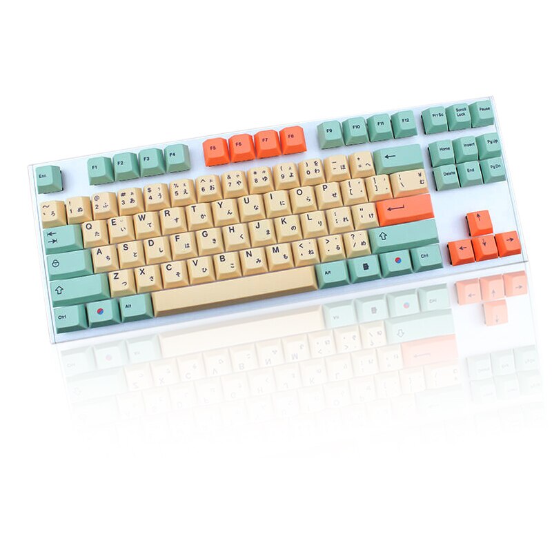 Cherry profile PBT keycap fruit theme color matching suitable for MX switch mechanical keyboard lovers DIY gamers