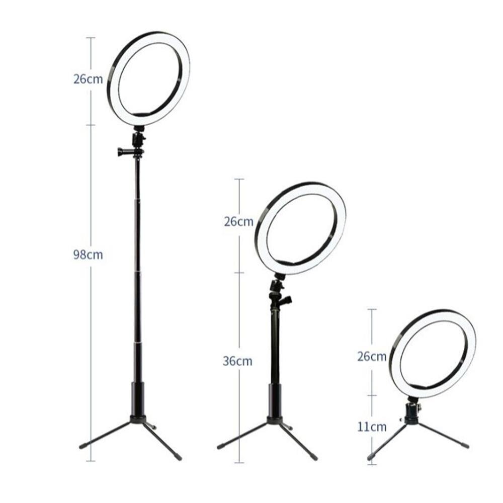 10 Inch 26 Cm Usb Selfie Ring Light Flash Led 360-... – Grandado