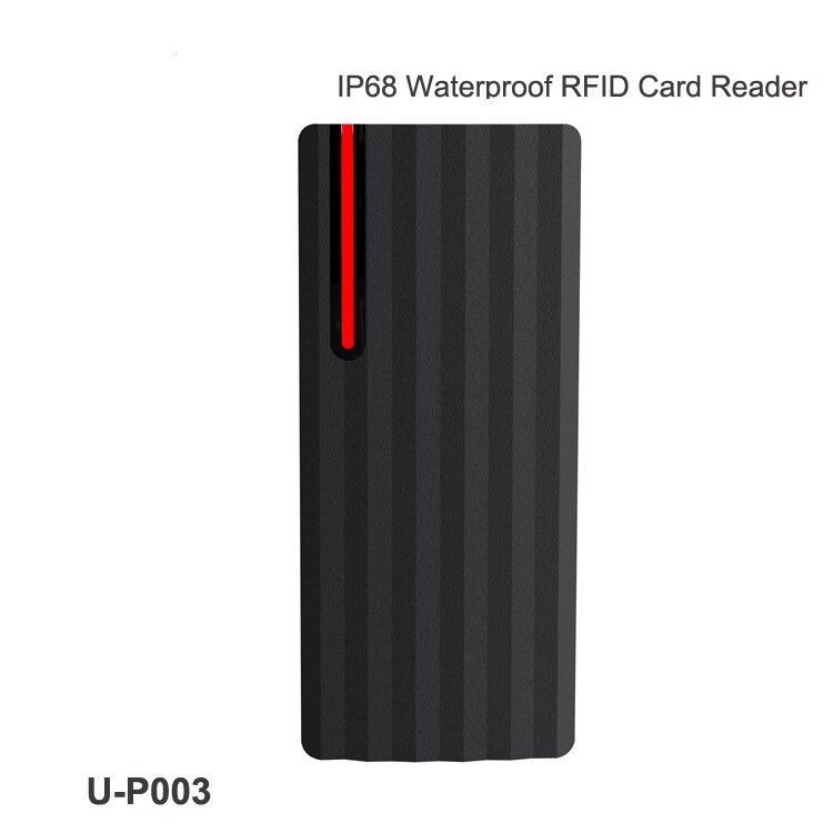 IP68 Waterproof RFID proximity Card Reader plastic housing wiegand output for access control outdoor used home office security: U-P003EM