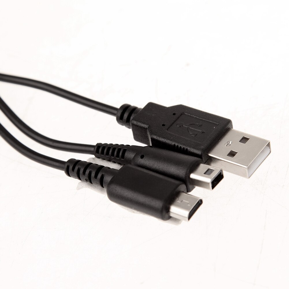 Cavo di ricarica dati USB da 1.2m cavo di ricarica per Nintendo NDSI 3DS NDSL utilizzato nel dispositivo di ricarica del telefono cellulare del Computer con USB