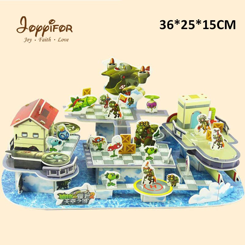 3D model pirate ship kung fu world Puzzles Education Toy Model Building Wooden Children's toy