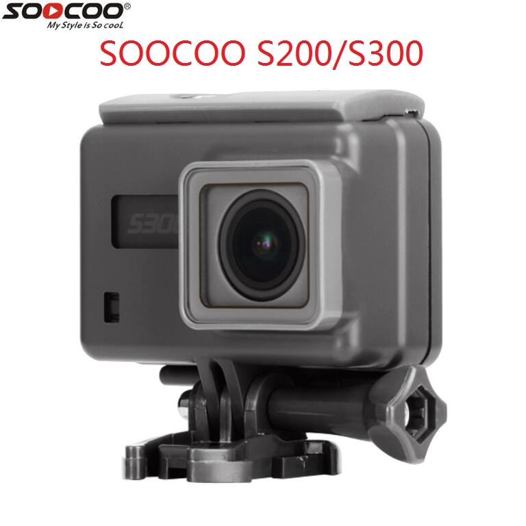 2018 SOOCOO S200 S300 Originale Macchina Fotografica di Azione Impermeabile Caso di Supporto tocco schermo immersione Custodia Impermeabile Scatola di Accessori