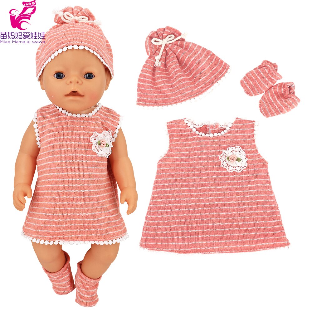 40cm reborn baby docka kläder kanin overall för 40cm docka jumpsuit nenuco y su hermanita 18 tum flick docka kläder: A10