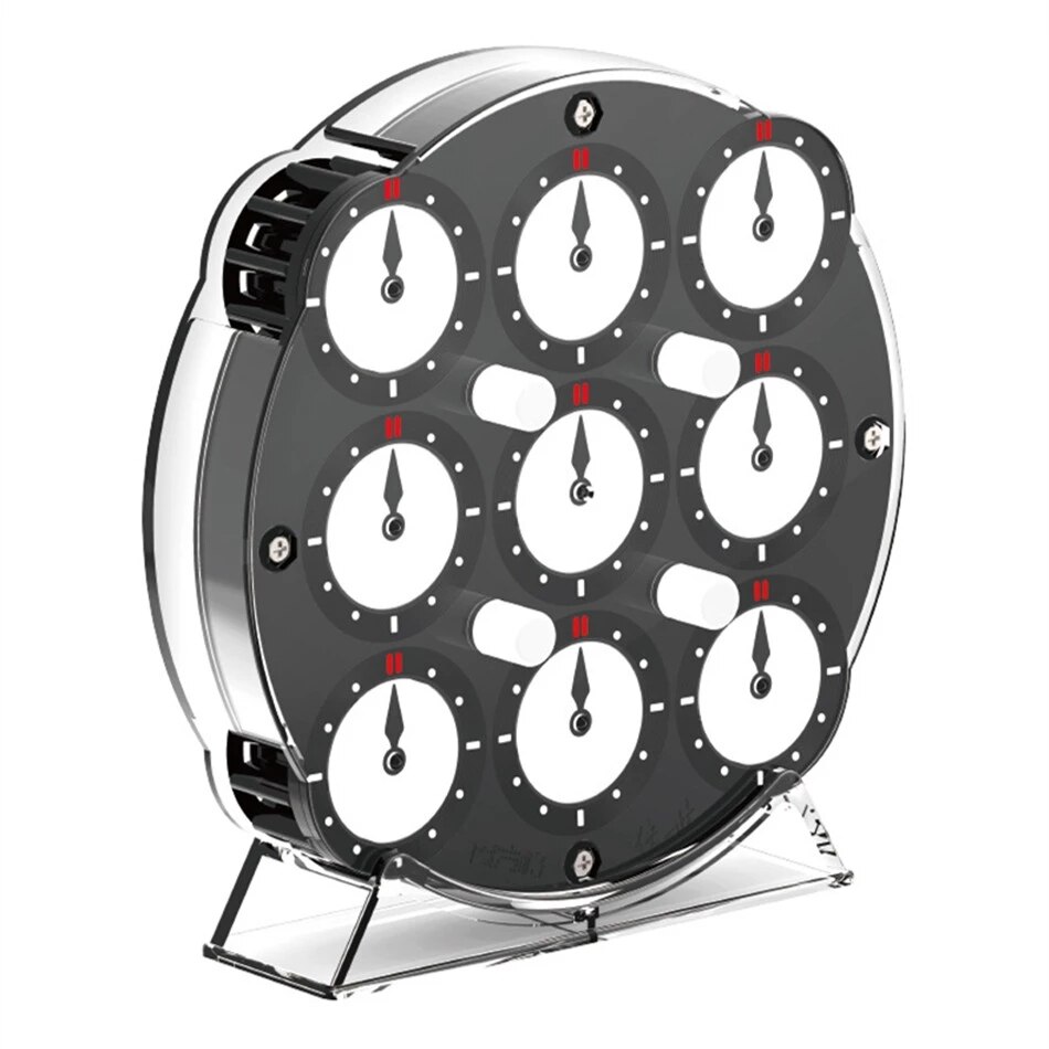 QIYI Cube Clock Profissional Magnetic Clock Chuanshi Clock Cube Puzzle Speed Clcok Magnet Clock Toys Mofangge Clock QiYi Clock