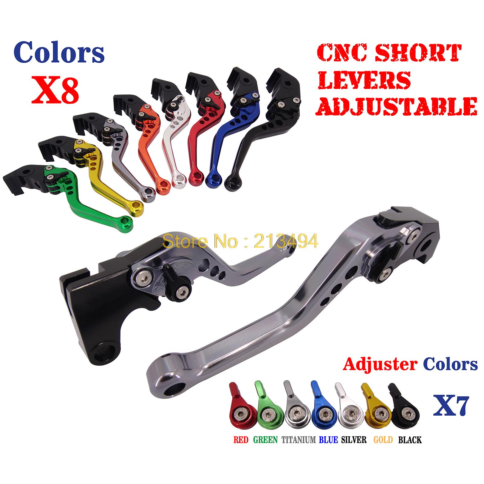 FXCNC Racing CNC Aluminium Korte Verstelbare Remkoppeling Levers voor YAMAHA YFM700 Raptor 700R 2007-2018