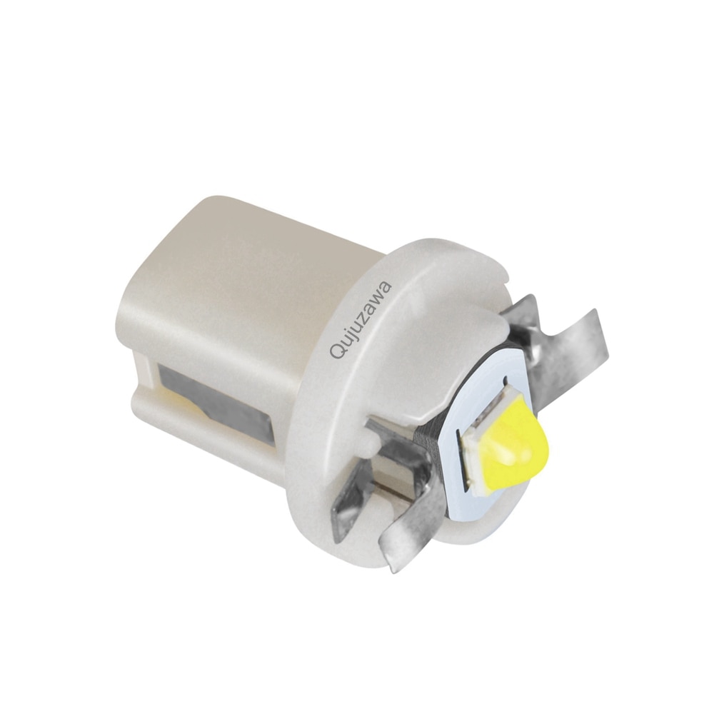 Lámpara LED superbrillante para Panel de coche, Bombilla Speedo para tablero de instrumentos, B8.5D, 509T, B8.5, T5, 10 Uds.