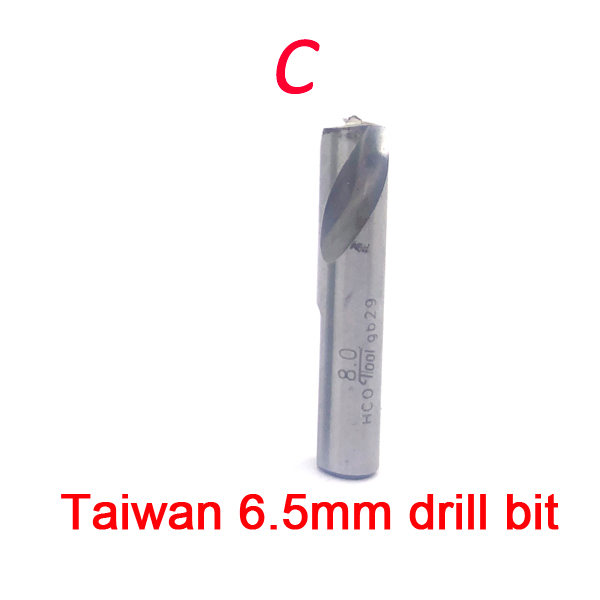 Wilin Taiwan Pneumatic tools air tools car welding spot weld drill Drill bit 6.5mm 8mm 1/4 Inch 5/16 Inch: C 6mm 1PC Taiwan