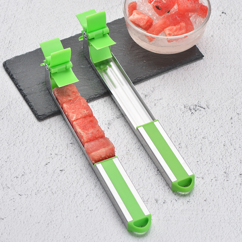 Watermelon Cutter Tongs Corer Multi Melon Slicer Cutting Machine Stainless Steel Windmill Fruit Household Artifact Kitchen Tool