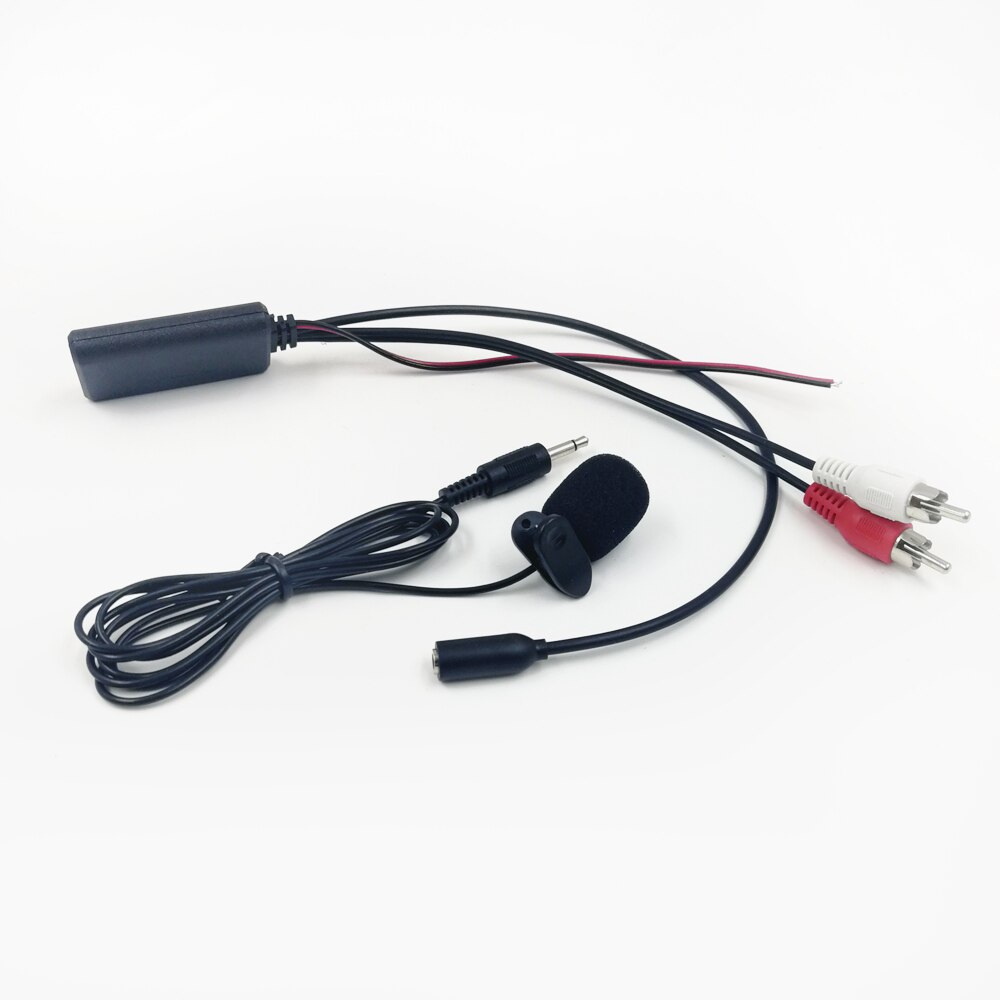 Biurlink Car Radio Stereo Universal Bluetooth 5.0 Style AUX USB / 2RCA Connector Microphone Handsfree Adatper