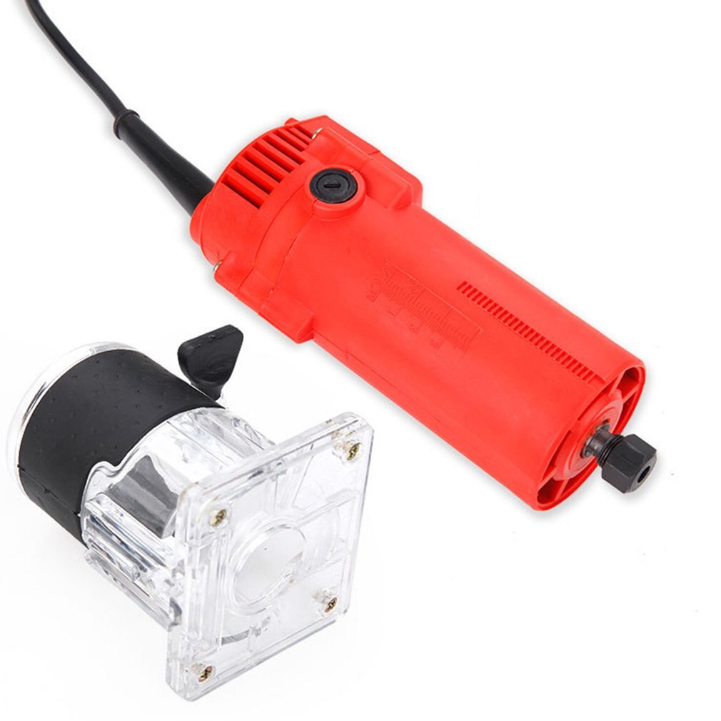 850W 33000rpm Woodworking Electric Trimmer Router Edge Wood Clean Cuts Power trim router Lathe Live Center Taper Tool