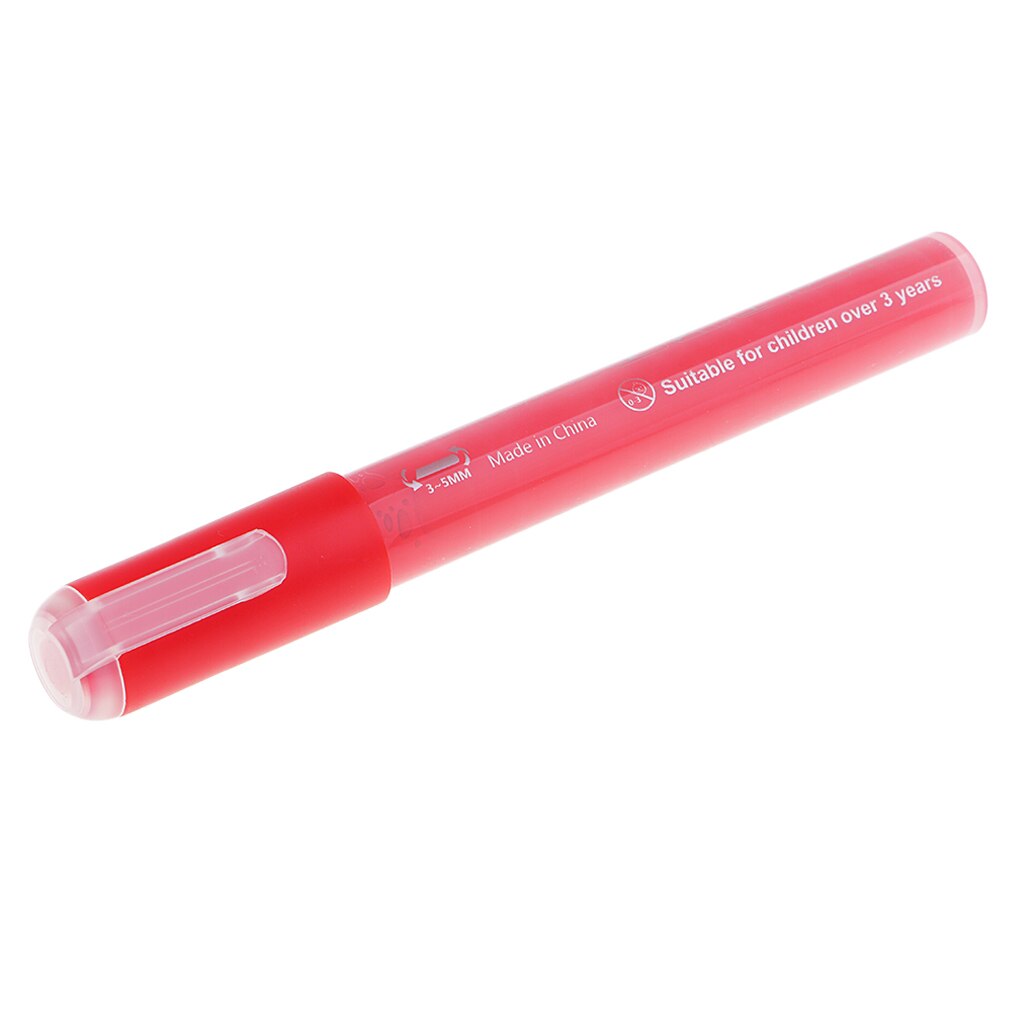 School Office Favorite Accessory Paint Pens Acrylic Paint Marker Painting Pens Art Crafts Pen Scrapbooking 12 Colors: red