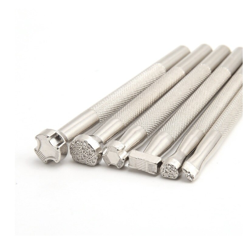 1Pcs Leather Staming Printing Tools Carving Art Goods Sculpture Fish Skin Pattern DIY Manual Accessories Multifunction
