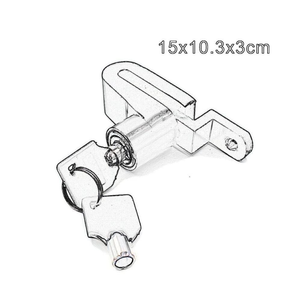 Motorcycle Lock Security Anti Theft Bicycle Motorbike Motorcycle Disc Brake Lock Theft Protection For Scooter