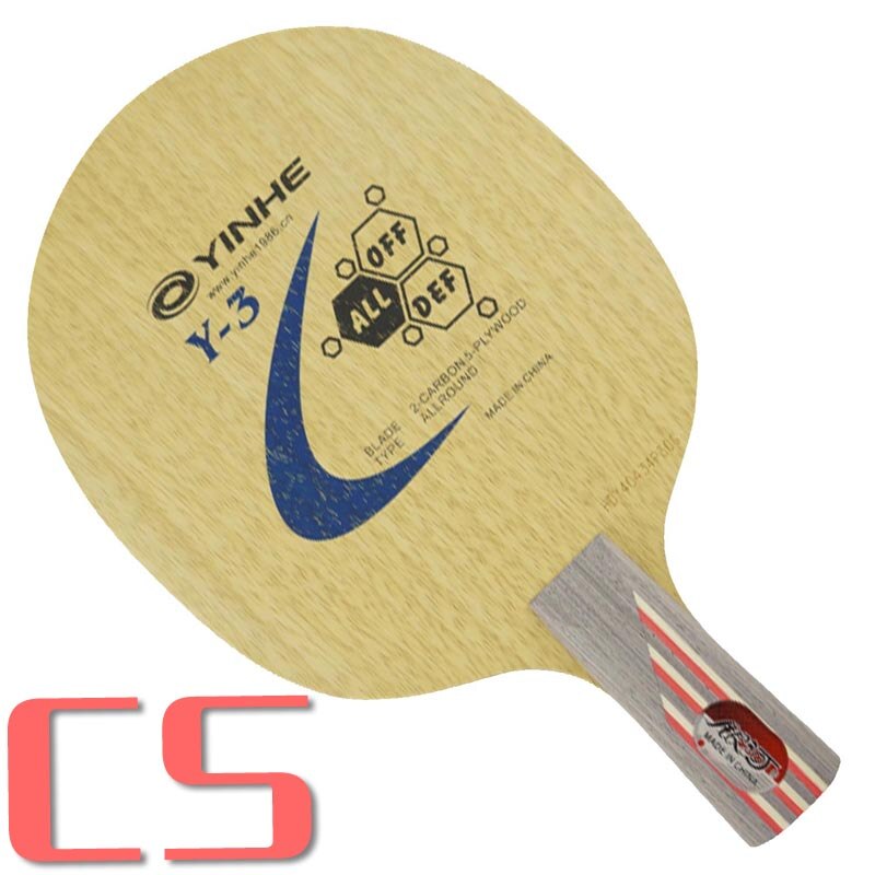 Yinhe Melkweg Y-3 Y3 Y 3 Tafeltennis Pingpong Blade: CS  short handle