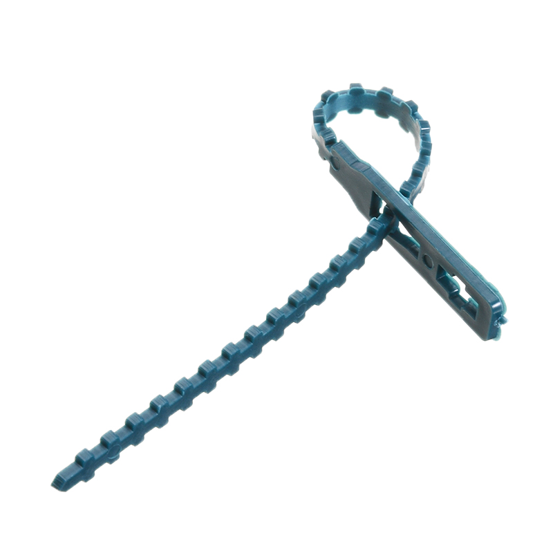 50pcs Adjustable Plastic Plant Cable Ties Reusable Cable Ties for Garden Tree Climbing Support 13.5cm