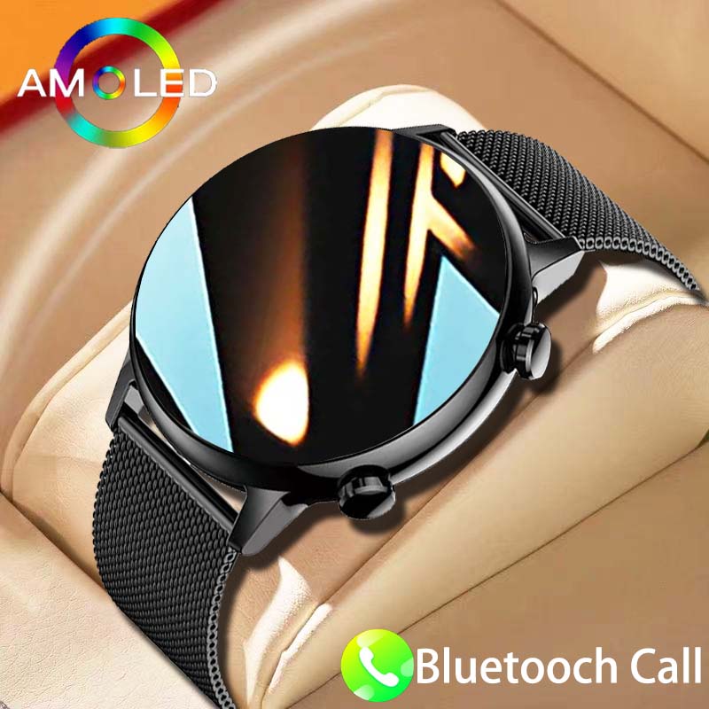 Montre intelligente étanche pour femme, écran HD AMOLED, NDavid, appel Bluetooth, Android, IOS, Xiaomi, 18mm, 2024 ", 1.1,