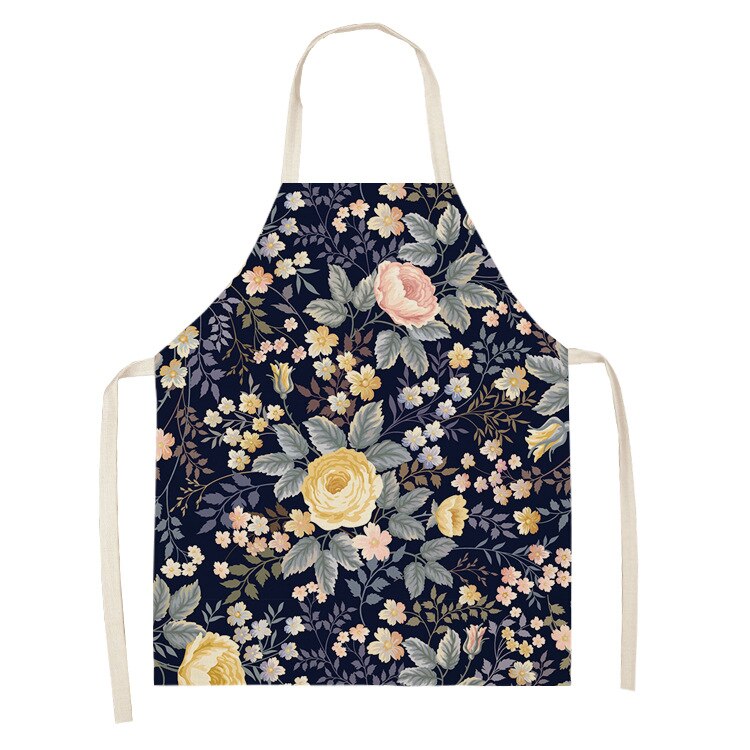 Retro Flower Kitchen Apron Series: WQ0129-20
