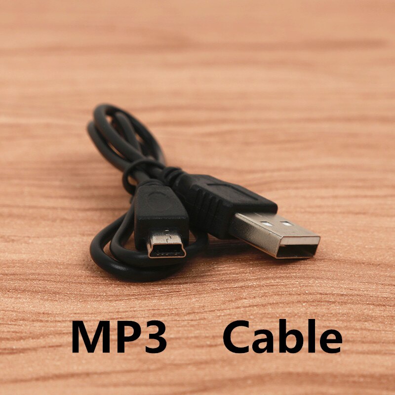 Fffas 50 Cm Korte Mini Usb Kabel Mini Port Power Bank MP3 MP4 Kabel Data Sync Charger Carry Powerbank draad Opladen Lijn