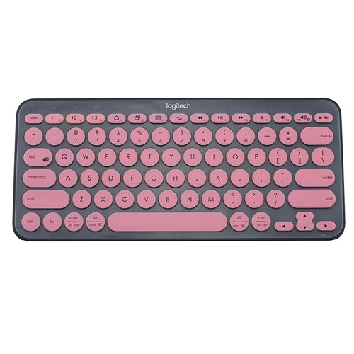 Tastatur Abdeckung für Logitech K380 Drahtlose Bluetooth Tastatur Silikon Wasserdichte Tastatur Aufkleber Geschmack Vollständige Abdeckung Film: Typ5