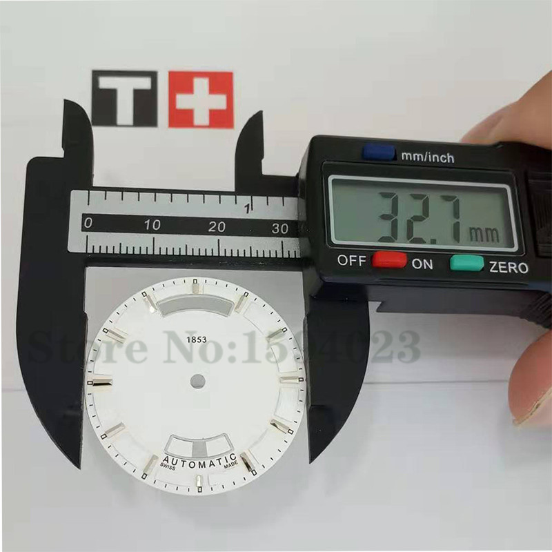 32,7mm uhr zifferblatt geeignet für T035407A männlichen mechanische T035 uhr Text uhr zubehör geeignet für T035407 reparatur teile