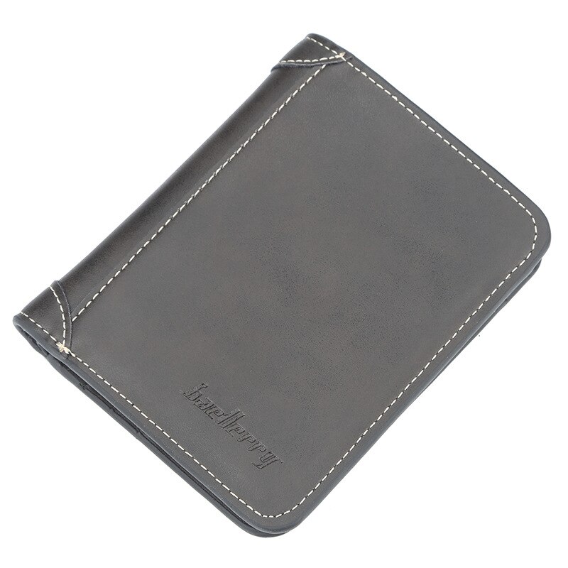 Porte Monnaie Homme Carte Portefeuille Portafoglio Uomo Feuille Carteira De Couroie Masculina Cartera Para Hombre En Cuir Hommes Billeteras: Black Vertical