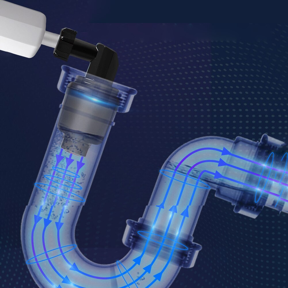 Pipe Plunger Drain Clogged Remover High Pressure Drain Blaster Cleaner Toilet Plunger Bathroom Manual Pneumatic Dredge Tools